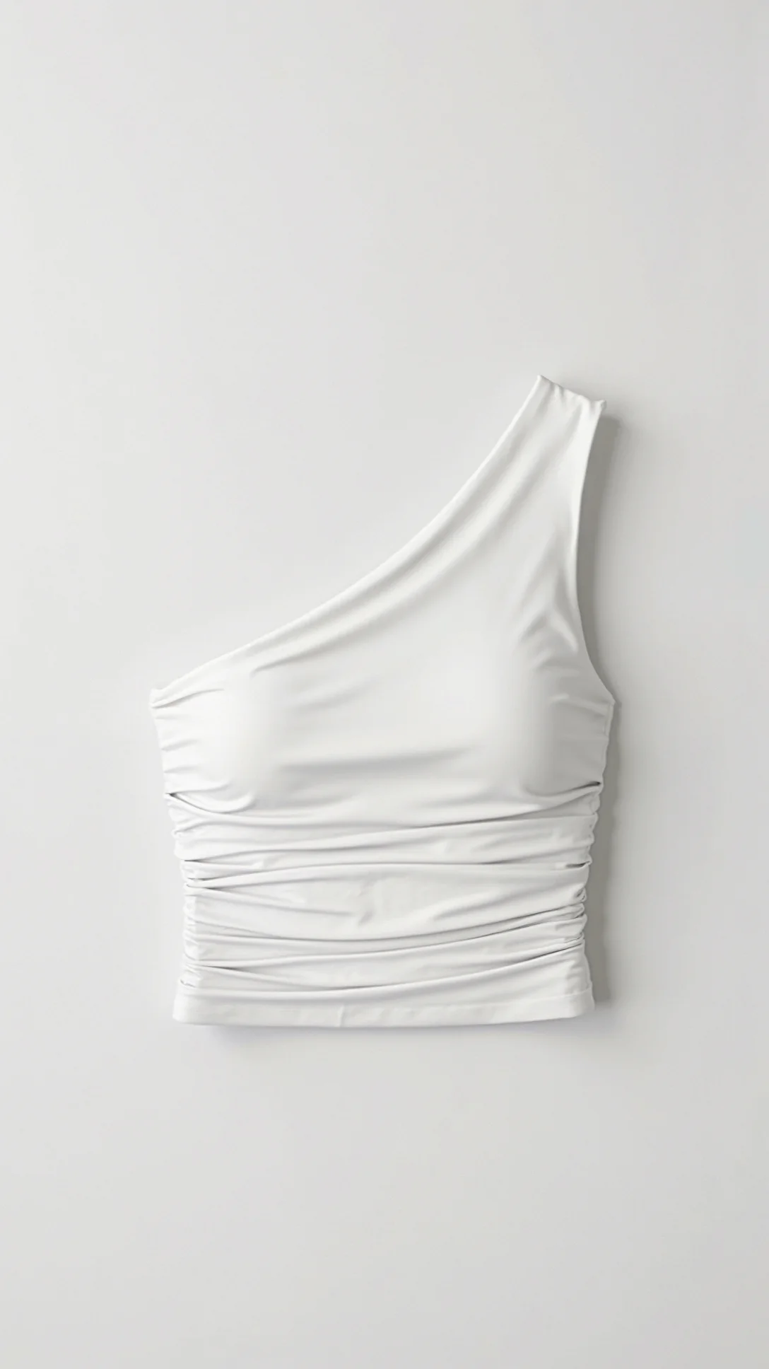 Briony Sleeveless One Shoulder Top - Nextleian