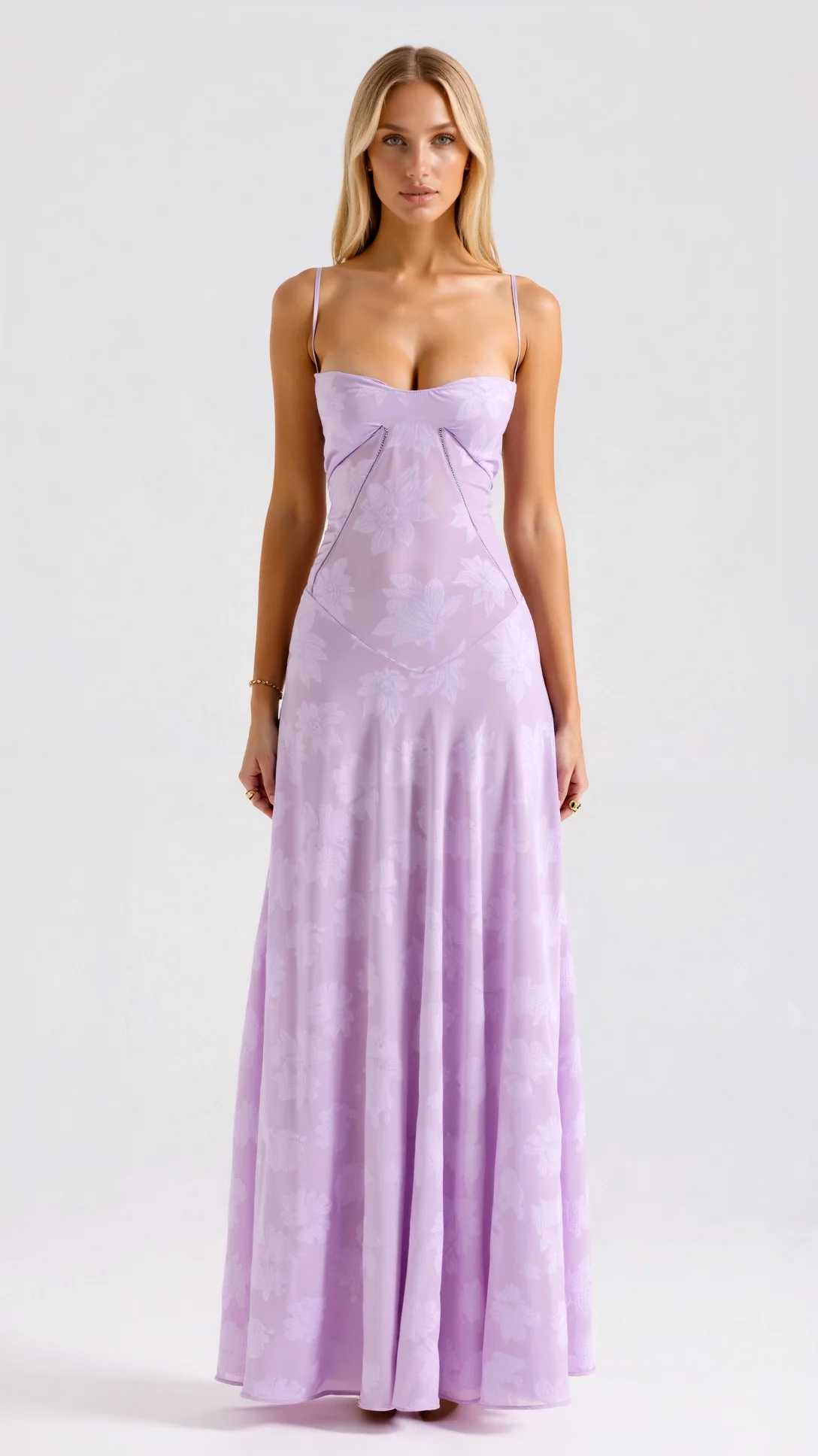 Arabelle Lace Maxi Dress - Nextleian