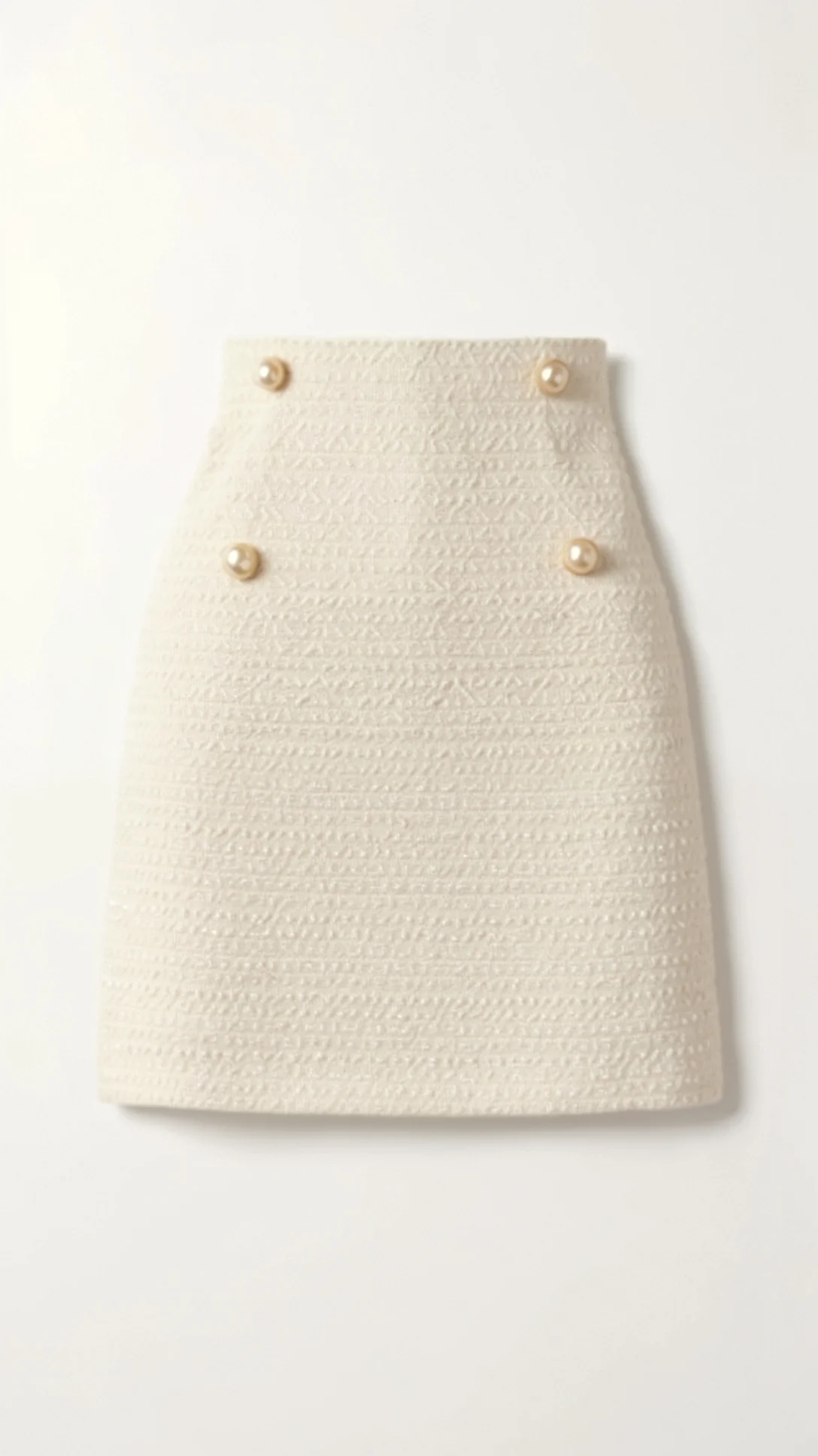 Isla White Skirt - Nextleian