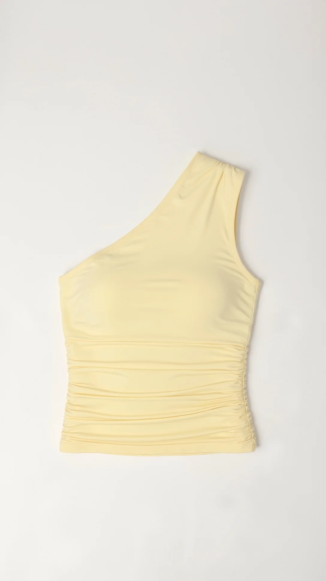 Briony Sleeveless One Shoulder Top - Nextleian