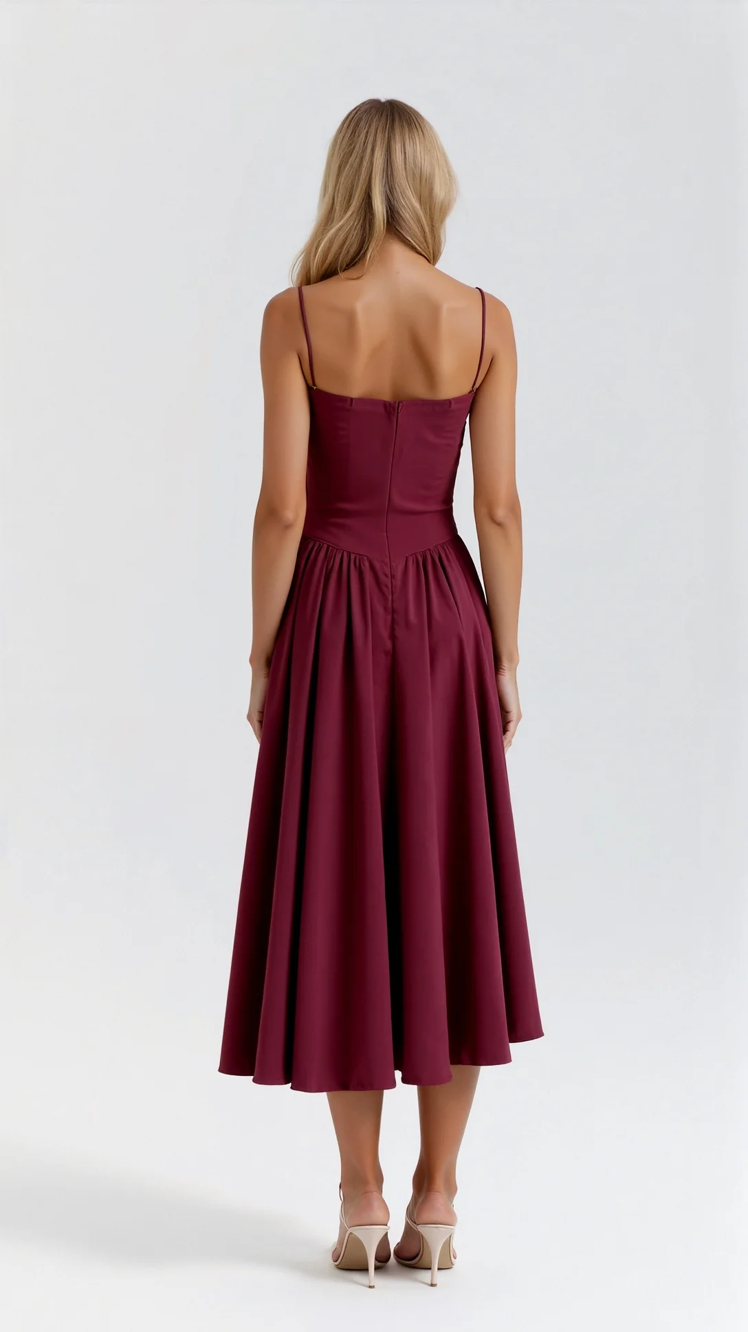 Odette Corset Midi Dress - Nextleian