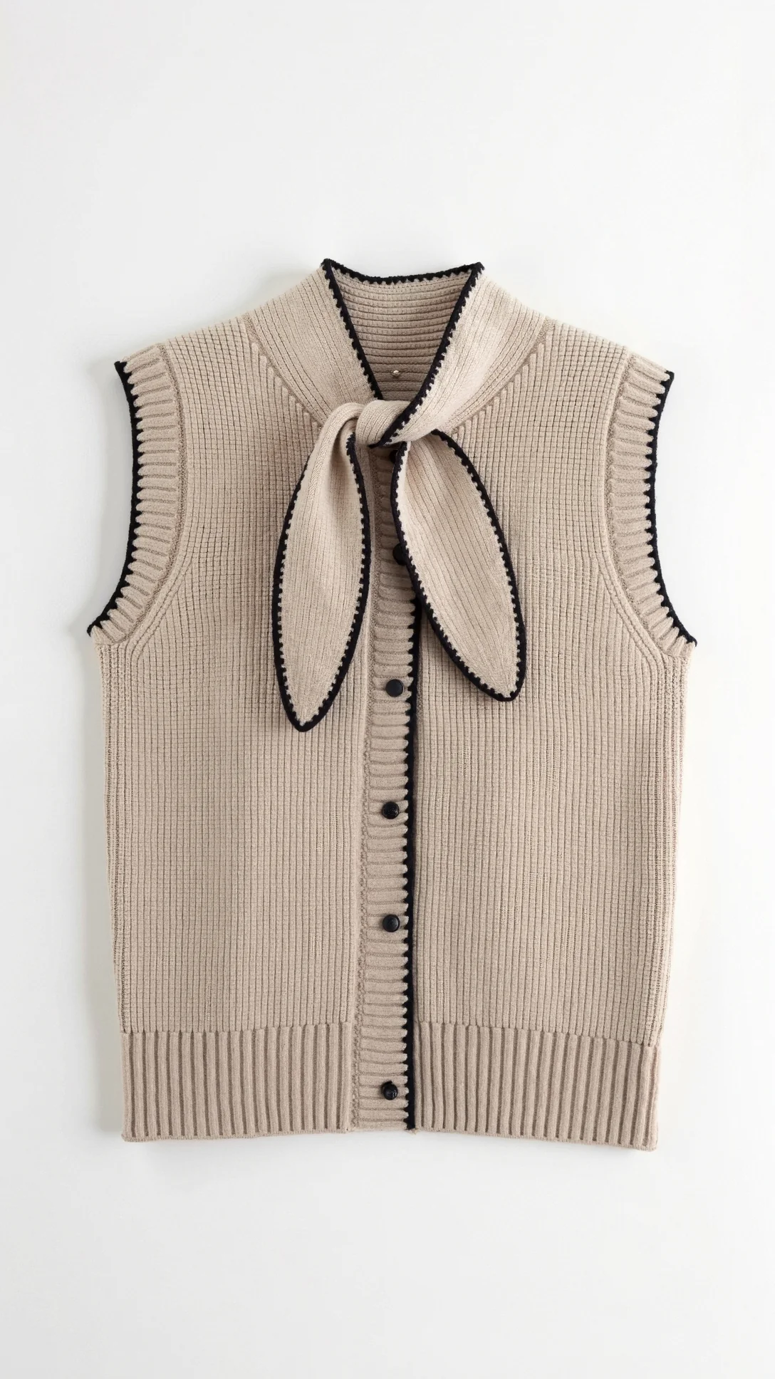 Blair Knitted Sweater Vest - Nextleian