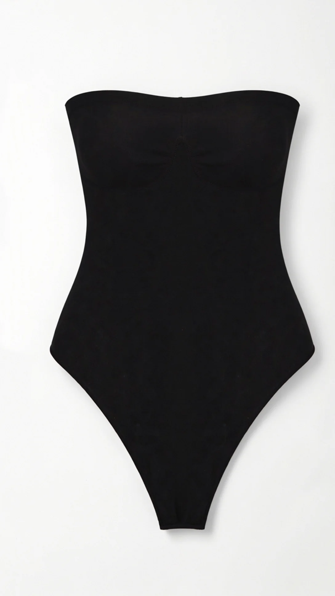Seamless Strapless Thong Bodysuit - Nextleian