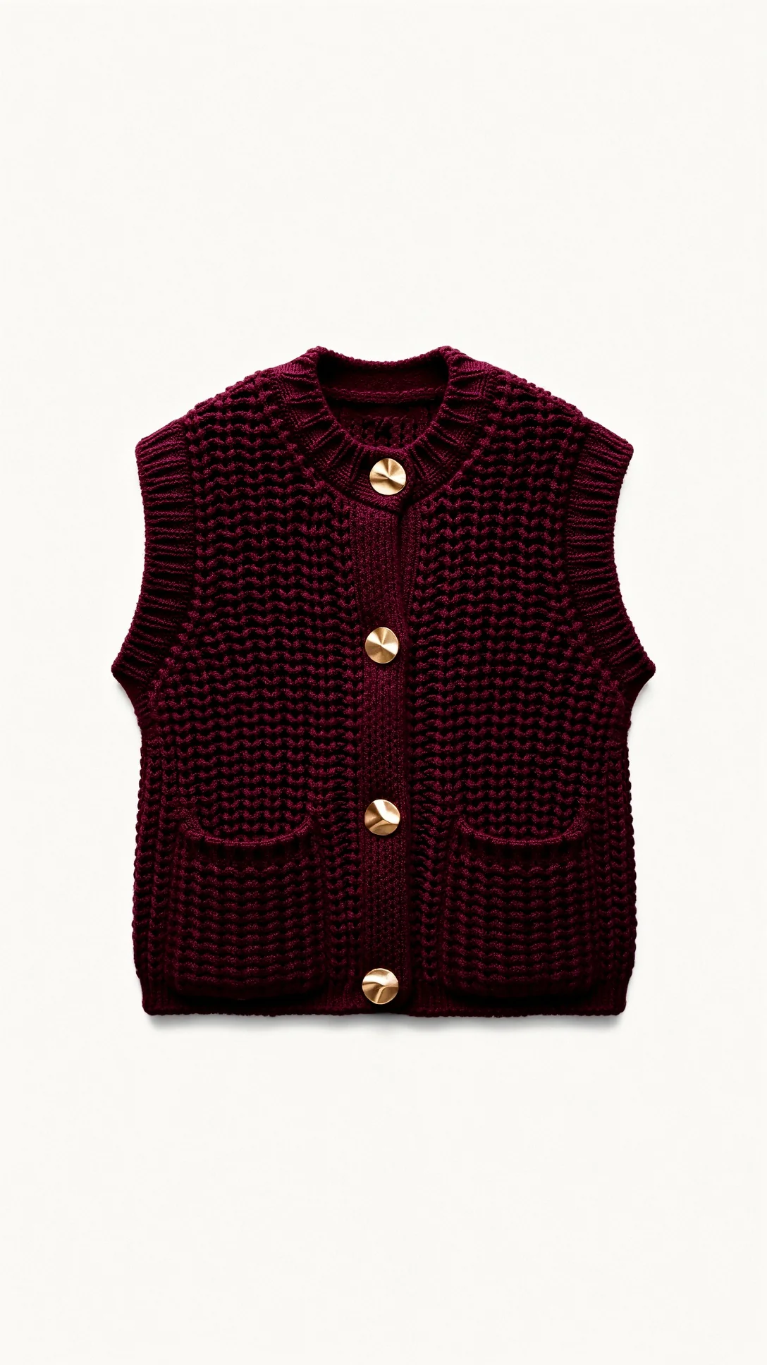 Philomena Knitted Waistcoat - Nextleian