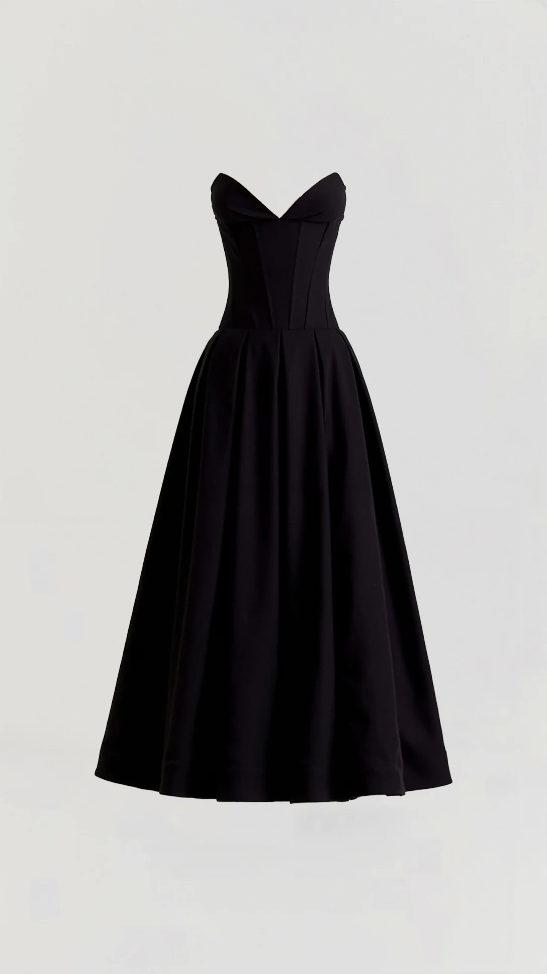 Celestia Strapless Midi Dress - Nextleian