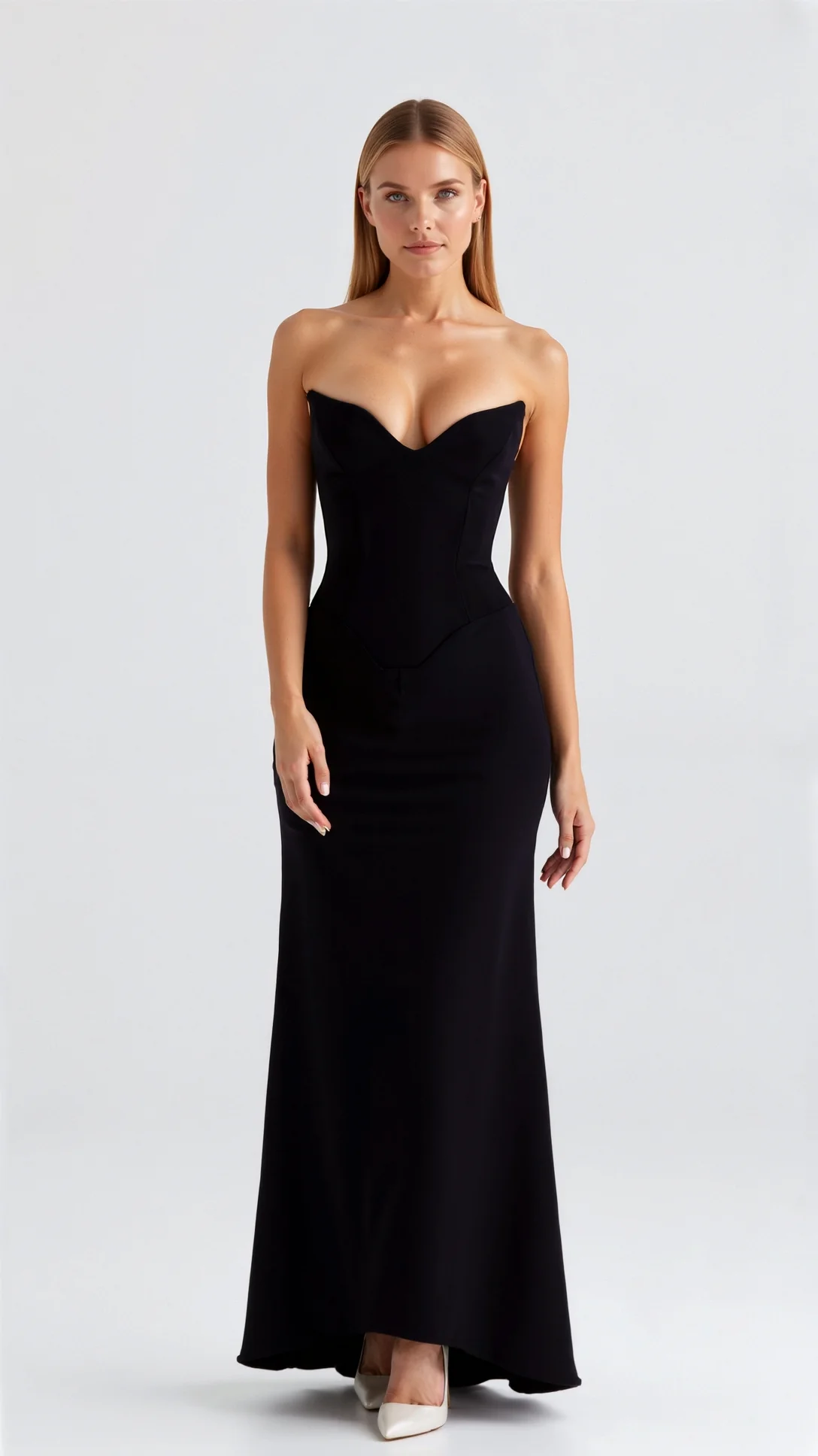 Melisande Strapless Maxi Dress - Nextleian