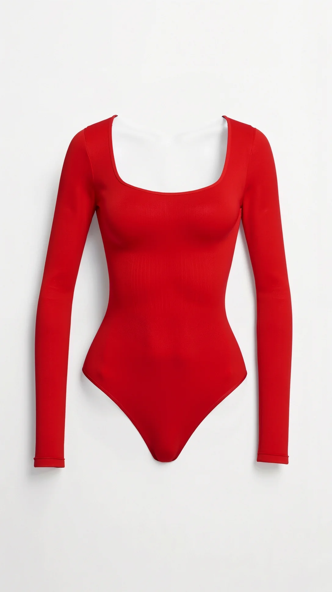 Long Sleeve Thong Bodysuit - Nextleian