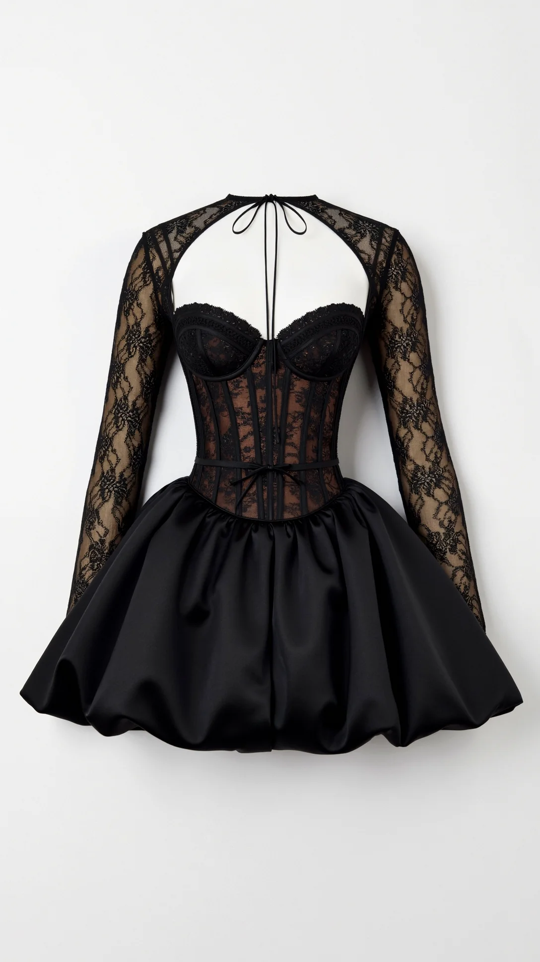 Nicolette Lace Mini Dress - Nextleian