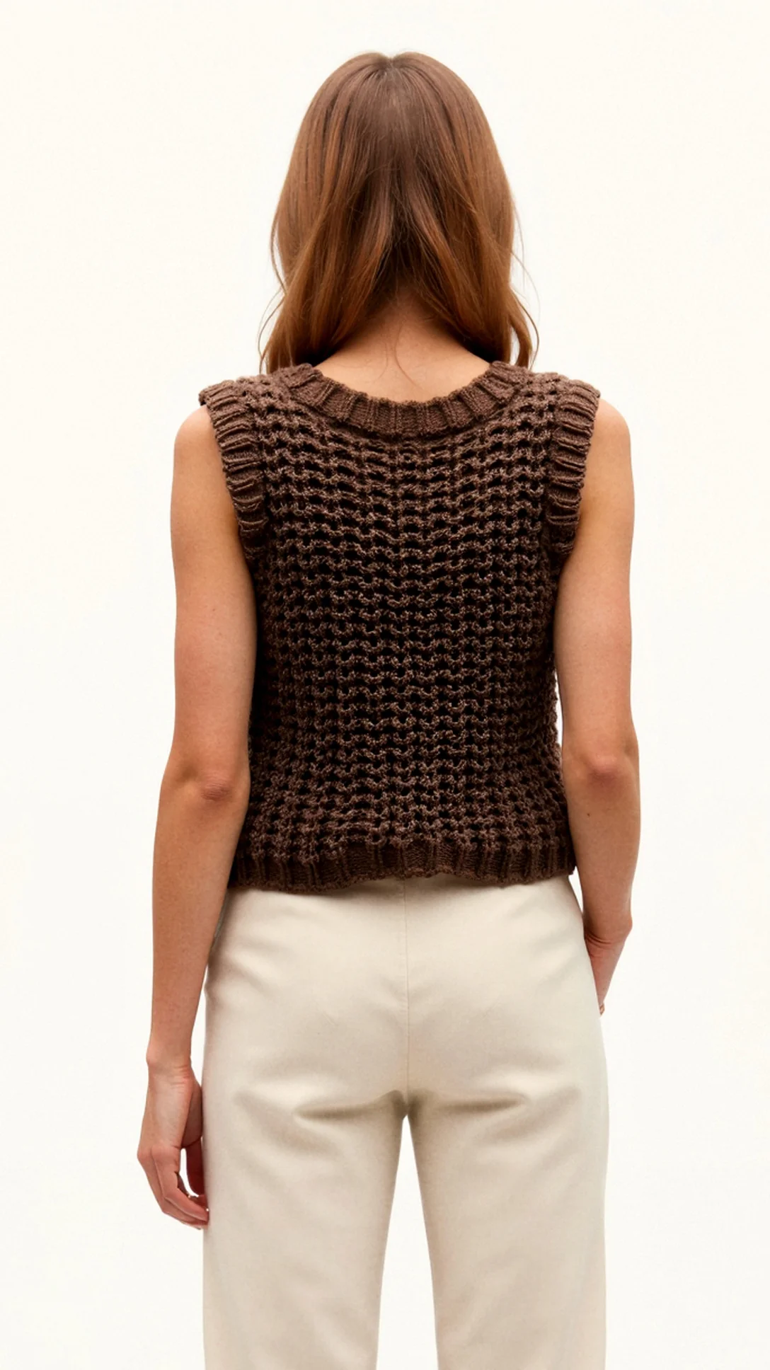 Philomena Knitted Waistcoat - Nextleian